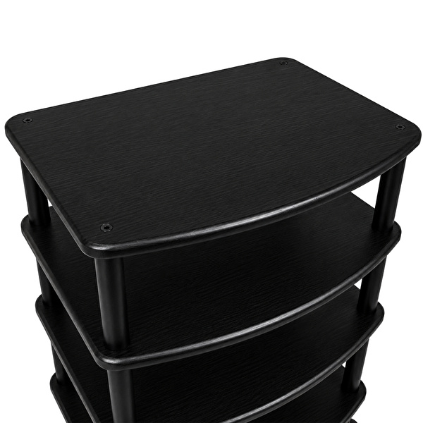KOZMOS KS-AR001 Tekerlek Opsiyonlu Hi-Fi Rack Stand Siyah